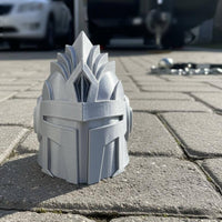 Headgear Hitch Cover Weather-Resistant Medieval Helmet Trailer Cap Quick Release Pin Tow Hitch Cover