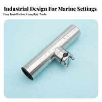 Stainless Holder Ocean Grade Stainless Steel Boat Rod Holder Yacht Fishing Pole Bracket Mirror Polished