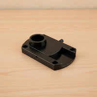 Tonearm Conversion Plate Aluminum Alloy Tonearm Mounting Plate Turntable Arm Board for Audiophiles
