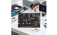 Internal M.2 and mSATA to Serial ATA Adapter Compact SSD Converter Board with Screws Slim for DIY Upgrades, Drive Testing