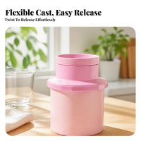 Cold Resistant Silicone Ice Mold Easy Release Ice Ball Mold Cylindrical Non-Stick