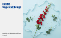 Artificial Delphinium, Single Stem, French Style, Wedding Decor, Home Arrangement, Realistic Silk Flower