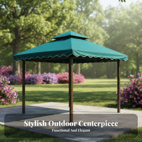Fourleg Pavilion Rainproof Heavy-Duty Advertising Tent Waterproof Commercial Canopy for Businesses, Families, Parks, Outdoor Events, Garden