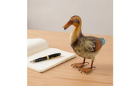 Duck Figurine Textured Duck Statue Realistic for Teachers, Photography, Classroom