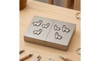 Two-Part Metal Forming Die Hydraulic Horse Mold Robust Steel Die Mold Reusable for Jewelers