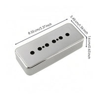 Pickup Cover Pole Openings Brass Pickup Cover Lustrous Finish Instrument Part