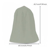 Dustproof Waterproof Fountain Cover Water-Repellent Fountain Cover Windproof Storage Bag Included for Patio