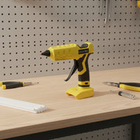 Hot Glue Tool with Digital Display Powered Cordless Glue Mess Tool for Hobbyists, Workshop