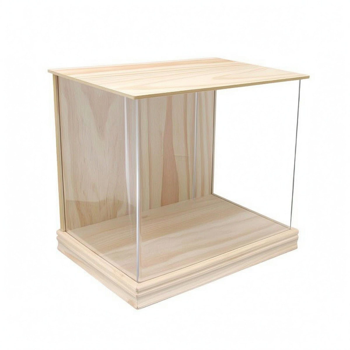 Acrylic Pet Breeding Enclosure Transparent Small Animal Breeding Box Open Interior Square Breeder Box