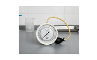 High Precision Aneroid Pressure Gauge Easy to Read Laboratory Pressure Gauge Clear Face Pressure Test Meter Sturdy Build for Teachers, Students, Laboratory, Classroom, School