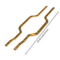 RC Car Chassis Side Rails RC Chassis Rails with Mounting Holes Heavy-Duty