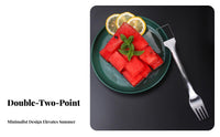 2-in-1 Watermelon Tool Fork Cuts Uniform Cubes Watermelon Fork Tool Multifunctional 2-in-1 Fruit Tool for Parties, Picnics, Summer Gatherings