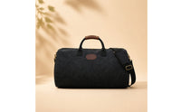 Canvas Travel Bag Heavy-Duty Canvas Holdall with Shoulder Strap Structured Travel Duffel Bag for Commuters