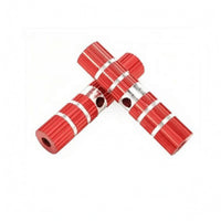 Load-Bearing Cycle Rear Foot Peg Long-Lasting Aluminum Rear Foot Peg Mounting Hole