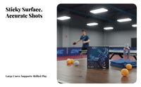 Table Tennis Rubber Sheet Tacky Surface Racket Sport Pong Paddle Rubber High Density Sponge Table Tennis Racket Sticky Film for Hobbyists, Tournaments