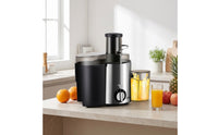 Electric Juicer with Cup Household Centrifugal Juicer Appliance Countertop Antileak for Health Enthusiasts, Kitchen, Home