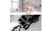 Spiral Baffle Repair Kit Aluminum Construction Spiral Baffle Plug Kit Automotive Parts for Car Fans