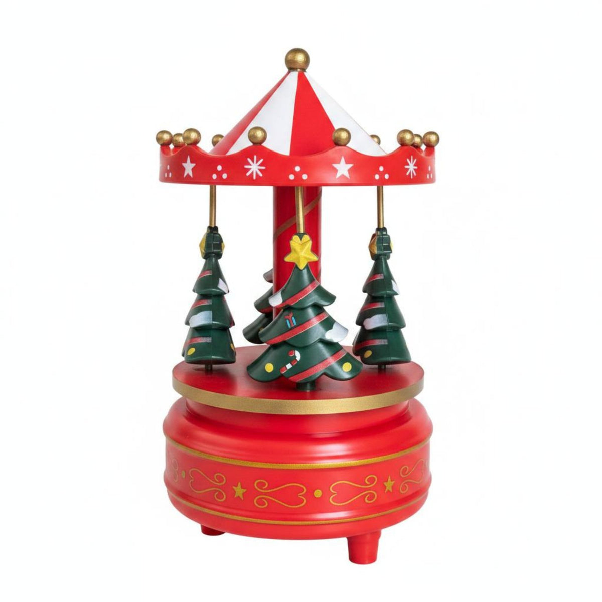 Christmas Tree Rotating Ornament musical box Gift Rotating Ornament musical box Collectible