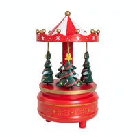 Christmas Tree Rotating Ornament musical box Gift Rotating Ornament musical box Collectible