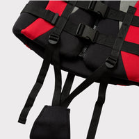 Buoyant Life Jacket with Crotch Strap Adjustable Swim Vest with Crotch Strap Long-Lasting Buoyancy Aid Jacket Supportive for Boating, Fishing