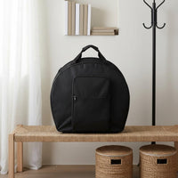 Large Capacity Double Shoulder Cymbal Bag Thickened Padding Padded Cymbal Backpack Portable for Practice Room