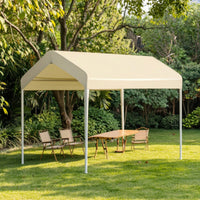 Canopy Tent Waterproof Market Tent Straight Leg Quick-Setup up Canopy for Vendors, Event Planners, Outdoor Events, Backyard