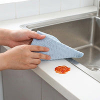 Oil Resistant Microfibre Dish Cloths, 30x30 cm Microfibre Towel, Weave for Dishes Cookware Glass Surfaces and Countertops