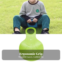 Wear-Resistant winter sled Mat Thickened Design Portable sled throughout the year Use Sliding Board With Handles for Children, Adults, Families, Grassy Slopes, wintery Hills, Sand Dunes, Backyard