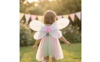 Lightweight Butterfly Wings Translucent Wings with Soft Ball Delicate Prop Full for Children, Toddlers, Stage Performances