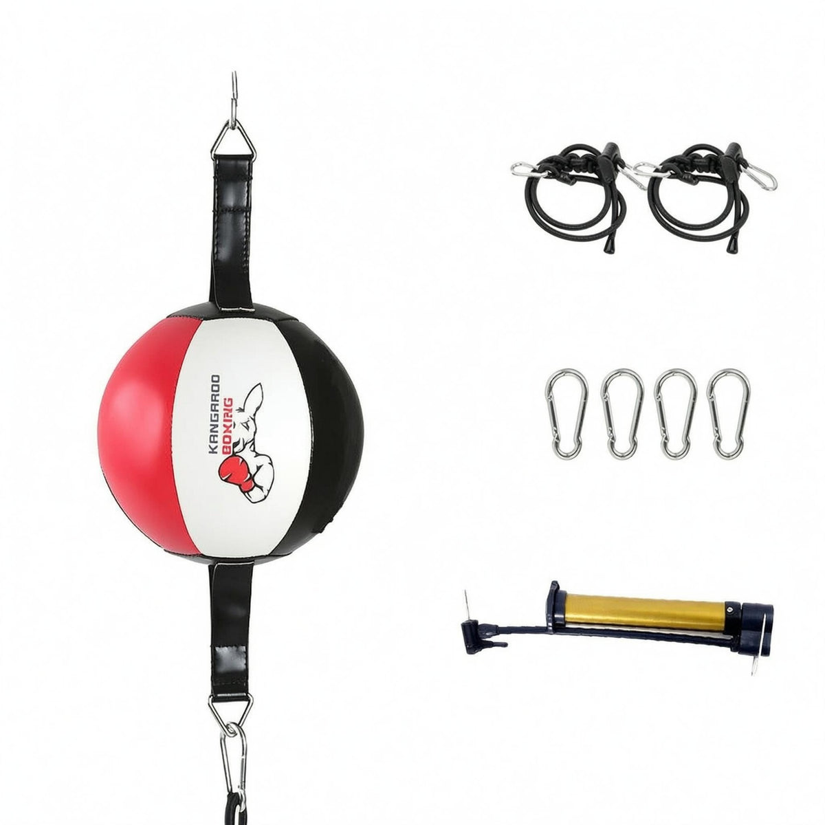 Boxing Reflexive Ball Elastic Ropes Hanging Reaction Ball Sports Gear Safety Buckles Air Pump