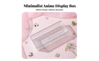Acrylic Button Pin Holder Dustproof Pin Storage Box No Assembly Required Transparent Pin Collection Holder for Collectors, Drawer Organization