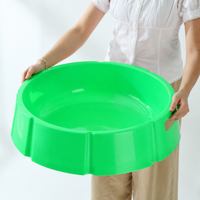 Chicken Feeding Trough, Large Plastic Round Feeder, Chick Feeder, Poultry Feeding Tool