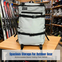 Large Capacity Ski Backpack, Outdoor Waterproof Gear Bag, Double Shoulder, Drifting, Swimming, Hiking, Sports Storage