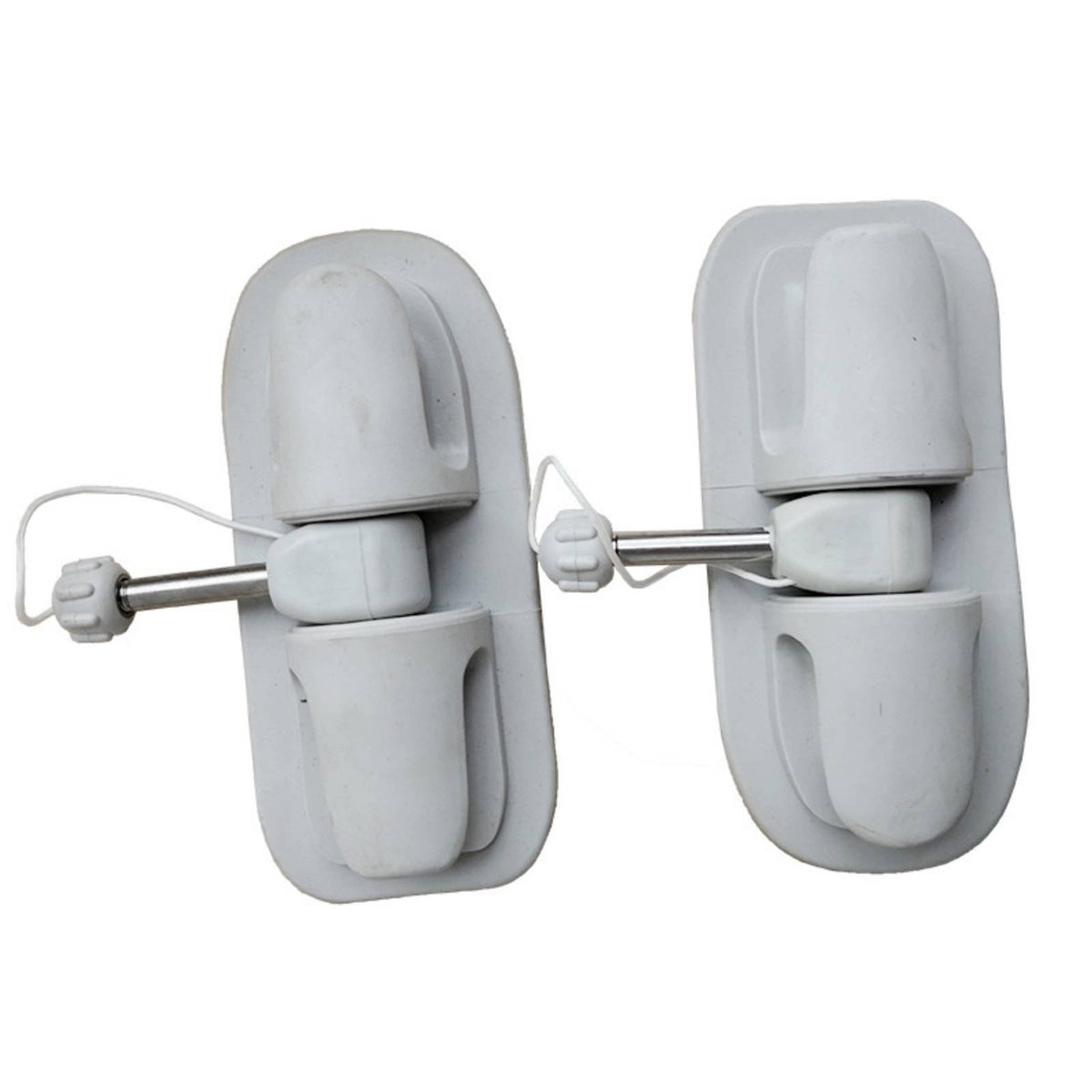 2 Pieces Rotating Paddle Lock Holder Secure Hold Boat Paddle Bracket Easy to Install Oar Holder Quick Release for Small Boat Users
