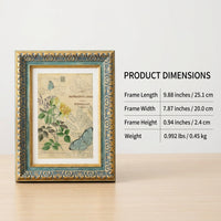 Photo Frame with Vintage European Style Design for Family Pictures, Lightweight Polystyrene Foam Construction