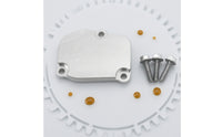 Timing Chain Tensioner Cover Plate Billet Aluminum Tensioner Cover Plate with Screws Engine Part Accurate-Fit Machined