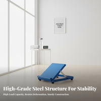 Non-Slip Design Adjustable Slant Board Heel Protection Foot Incline Board Heavy Duty Adjustable Calf Stretcher Padded Surface for Elderly, Athletes