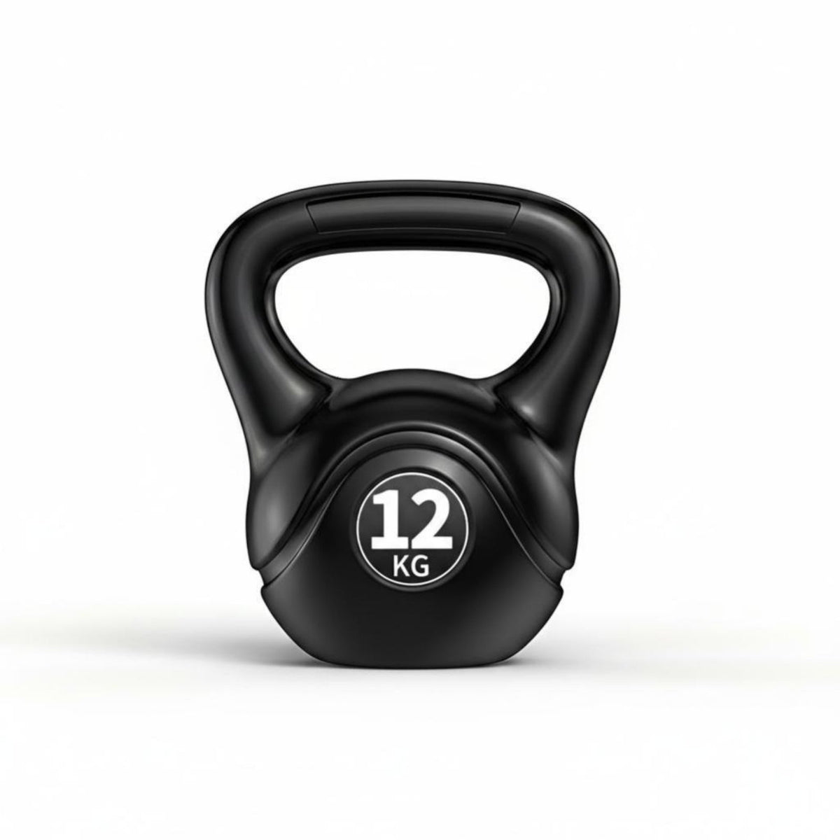 Hex Kettlebell Fitness Equipment Non-slip Handle Rubber Molded Base Ergonomic Grip Compact Space Saving Design Suitable for Full Body Workouts Home Gym Men and Women