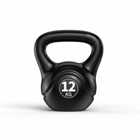 Hex Kettlebell Fitness Equipment Non-slip Handle Rubber Molded Base Ergonomic Grip Compact Space Saving Design Suitable for Full Body Workouts Home Gym Men and Women