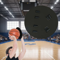 Secure Fit Basketball Scoring Training Disc Comfortable Basketball Scoring Aid Round Sports Equipment Quick for Individual Exercises