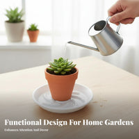 Plant Saucer Pdecayects Surfaces Ventilated Pot Base For Indoor and Outdoor Use