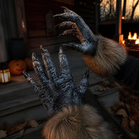 Halloween Werewolf Claw Gloves for Adult Cosplay Party