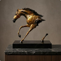 Leaping Horse Statue Modern Art Figure Decorative House Decoration for Office