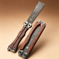 Double Edge Folding Saw Sharp and Fine Tooth Pruning Saw Rust-Resistant Blade Hand Tool for Carpentry