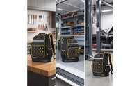 Tool Backpack Heavy Duty Tool Backpack with Laptop Compartment Numerous Pockets Bag for Technicians, Home Handypersons