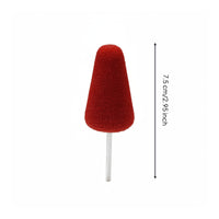 Detail Polishing Sponge with Shank Hard-to-Reach Foam Polishing Head Reusable Buffing Pads Long-Lasting for Hobbyists