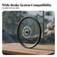 Mountain Bike Wheelset Seamless Hub Aluminum Alloy Bike Wheel Aero Rim Design