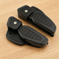 Folding Rear Foot Peg CNC Machined Foldable Footrest Aluminum Alloy Rear Passenger Foot Peg