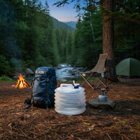Portable Water Tank with Large Capacity Folding Water Bag with Spigot   Outdoor Gear for Road Trips, Picnics
