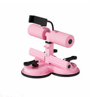 Thickened Soft Foam Triple Suction Ab Exerciser Beginner Friendly Suction Cup Sit-up Bar Phone Holder Floor Sit-up Aid for Women, Students, Beginners, Indoor, Gym